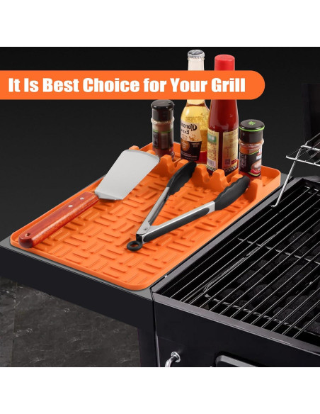 Alfombrilla de Silicona Barbqtime 40x27 cm Antideslizante Alfombrilla de Silicona Barbqtime 40x27 cm Antideslizante