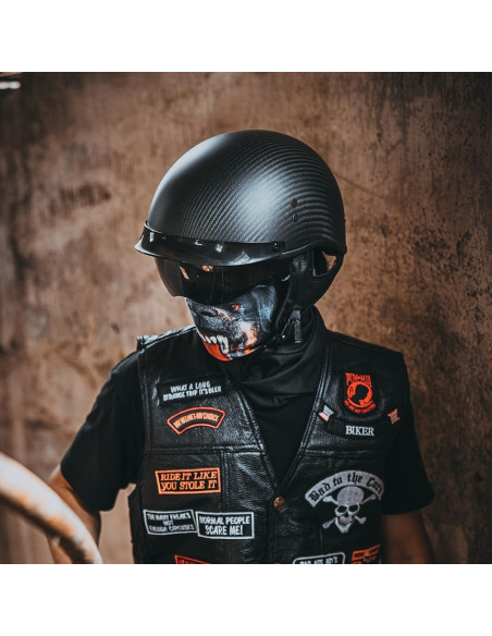 Casco VCOROS A200 Fibra Carbono Negro Mate XXL Casco VCOROS A200 Fibra Carbono Negro Mate XXL