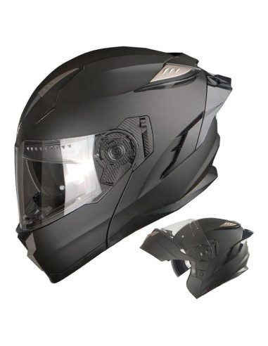 Casco Modular 1Storm HJA119 para Motocicleta Adulto Negro