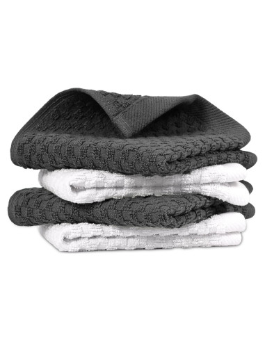 Paño de Platos Infinitee Xclusives 100% Algodón 30x30 cm - 4 Pzas