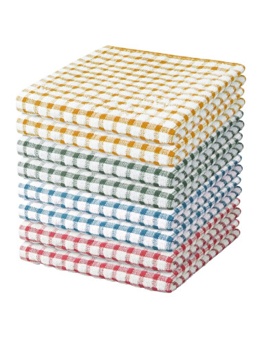 Trapos de Cocina Nialnant 8 Pcs 100% Algodón Absorbentes