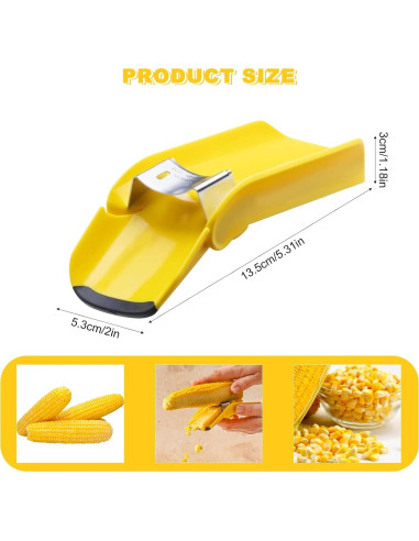 Desgranador de Maíz lafo Pelador01 Acero Inoxidable 12cm