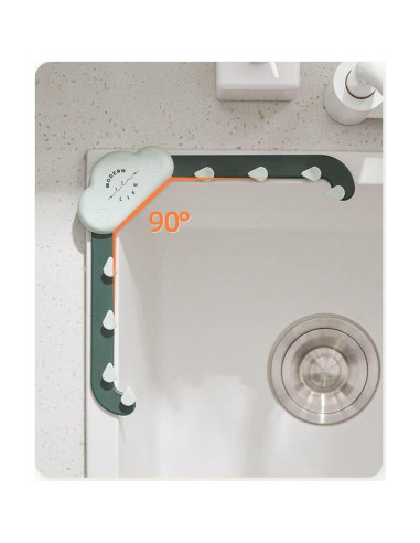 Colador de Fregadero Triangular Azima Gris 150 Piezas