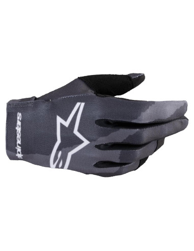 Guantes Radar Alpinestars Camo Oscuro Pequeño Motocross