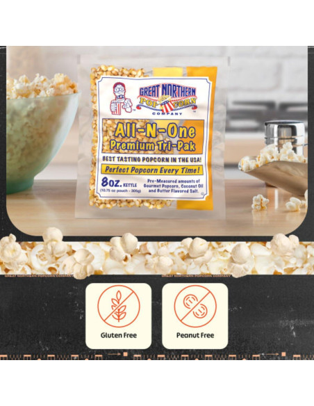 Paquete de 24 Palomitas de Maíz 8oz Great Northern Popcorn Paquete de 24 Palomitas de Maíz 8oz Great Northern Popcorn