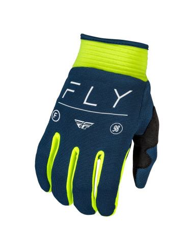 Guantes Fly Racing F-16 Navy/Hi-Vis/Blanco Talla X-Small