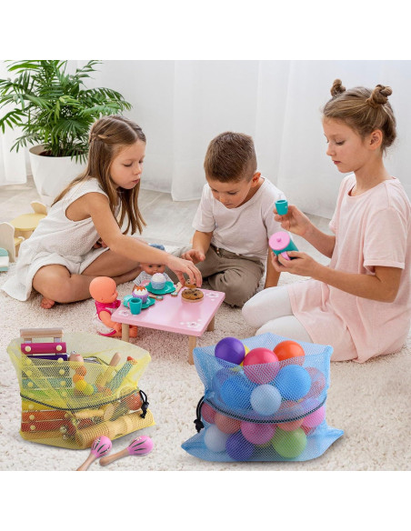 Bolsas de Almacenamiento de Malla PLULON 12 Pcs 34x40 cm Bolsas de Almacenamiento de Malla PLULON 12 Pcs 34x40 cm