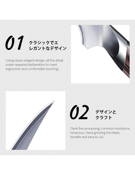 Cuchillo de Filete HOSHANHO 17,78 cm Acero Inoxidable Cuchillo de Filete HOSHANHO 17,78 cm Acero Inoxidable