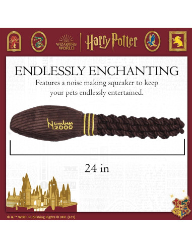 Juguete de Cuerda Nimbus 2000 Harry Potter para Perros 35,56 cm