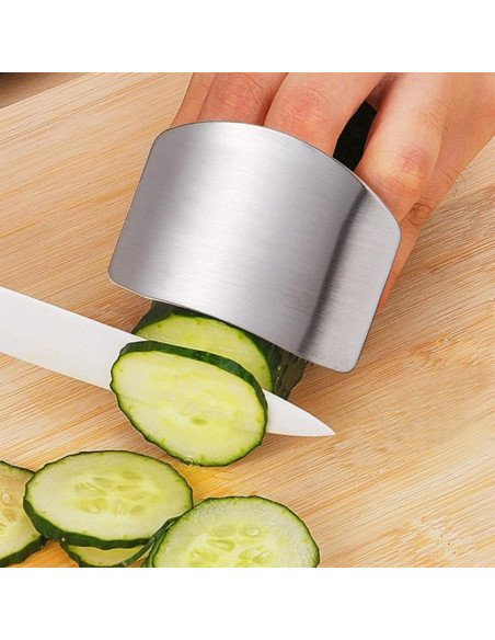 Protectores de Dedos de Acero Inoxidable Coufce - 4 Pcs Protectores de Dedos de Acero Inoxidable Coufce - 4 Pcs