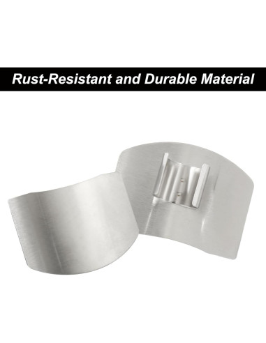 Protectores de Dedos de Acero Inoxidable Coufce - 4 Pcs