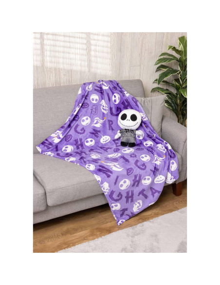 Conjunto Almohada Abrazo y Manta Seda Northwest - Pesadilla Conjunto Almohada Abrazo y Manta Seda Northwest - Pesadilla