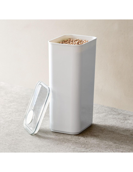 Recipiente XL iDesign para Alimentos Secos con Tapa 16,1x12,2x29,6cm Recipiente XL iDesign para Alimentos Secos con Tapa 16,1x12,2x29,6cm