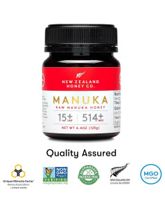 Miel Manuka Cruda New Zealand Honey Co. UMF 15+ 125g 2
