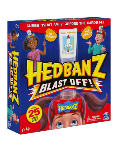 Juego de Adivinanza Hedbanz Blast Off! Spin Master 6+