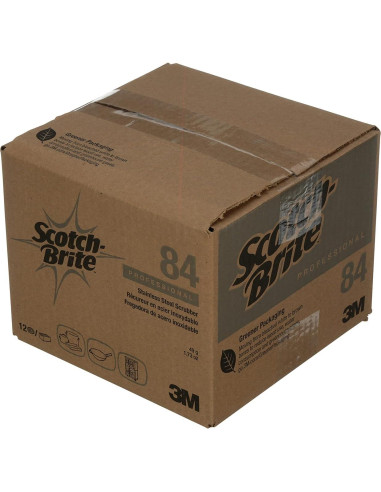 Estropajo de Acero Inoxidable 3M Scotch-Brite 1.75 Oz