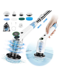 Limpiador Eléctrico Giratorio PUFTEM HC-CA04 2 en 1