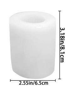 Molde de Jabón Silicona Cupcake AddLotLot 6,48x8,27 cm 2