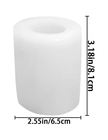 Molde de Jabón Silicona Cupcake AddLotLot 6,48x8,27 cm Molde de Jabón Silicona Cupcake AddLotLot 6,48x8,27 cm