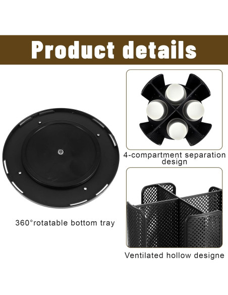 Dispensador de Tazas de Papel Rotatorio Ubamdom 2 Pcs Negro Dispensador de Tazas de Papel Rotatorio Ubamdom 2 Pcs Negro