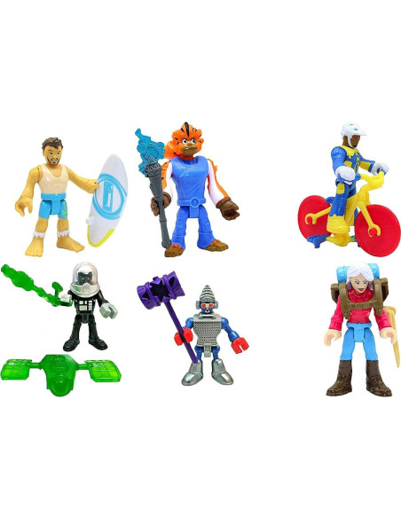 Imaginext Figura Sorpresa Fisher Price CDX97 2.5" (6.35 cm) Imaginext Figura Sorpresa Fisher Price CDX97 2.5" (6.35 cm)