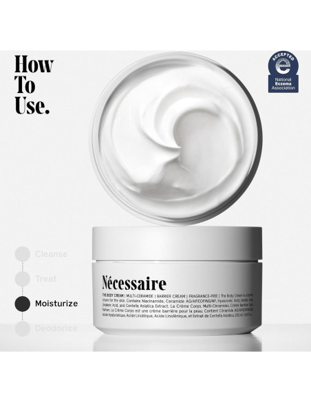 Nécessaire Crema Corporal 200 ml - Reparación Rica 5% Niacinamida Nécessaire Crema Corporal 200 ml - Reparación Rica 5% Niacinamida