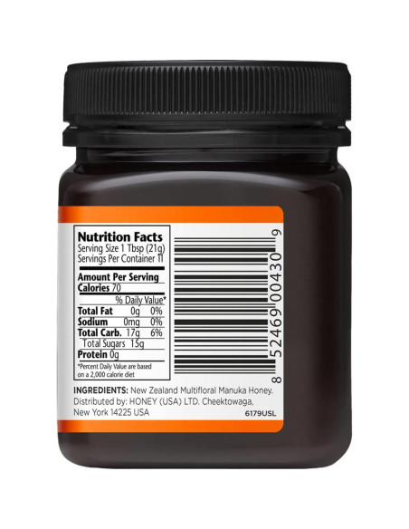 Miel de Manuka Multifloral Manuka Doctor MGO 35+ 248g Miel de Manuka Multifloral Manuka Doctor MGO 35+ 248g