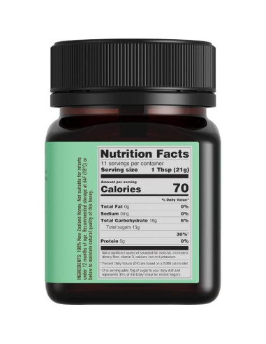 Miel Manuka Egmont MGO 515+ UMF 15+ 250g - Pura de Nueva Zelanda