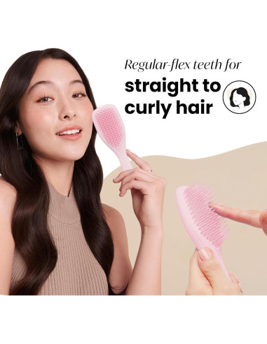 Cepillo Desenredante Tangle Teezer Duo Rosa Milenial