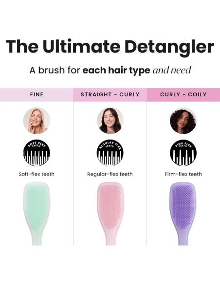 Cepillo Desenredante Tangle Teezer Duo Rosa Milenial Cepillo Desenredante Tangle Teezer Duo Rosa Milenial