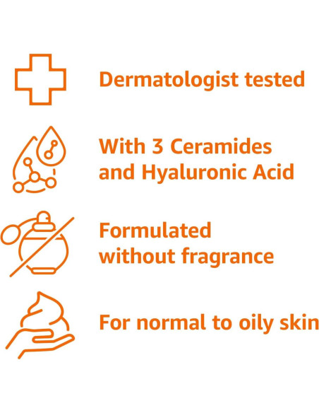Limpiador Facial Espumoso Amazon Basics 354 ml con Ceramidas y Ácido Hialurónico Limpiador Facial Espumoso Amazon Basics 354 ml con Ceramidas y Ácido Hialurónico