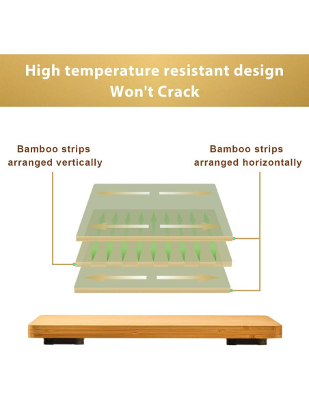 Tabla de Cortar Umilife para Horno Tostador SP151 de Bambú Tabla de Cortar Umilife para Horno Tostador SP151 de Bambú