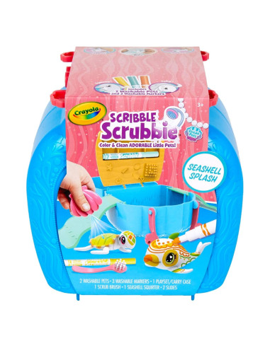 Crayola Scribble Scrubbie Juego de Playa del Océano
