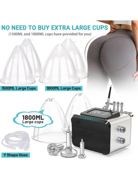 Máquina de Terapia de Vacío Meifuly 3 en 1 con Ventosas Máquina de Terapia de Vacío Meifuly 3 en 1 con Ventosas