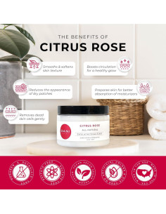 Exfoliante de Azúcar DANI Naturals Rosa Cítrica 396 g 2