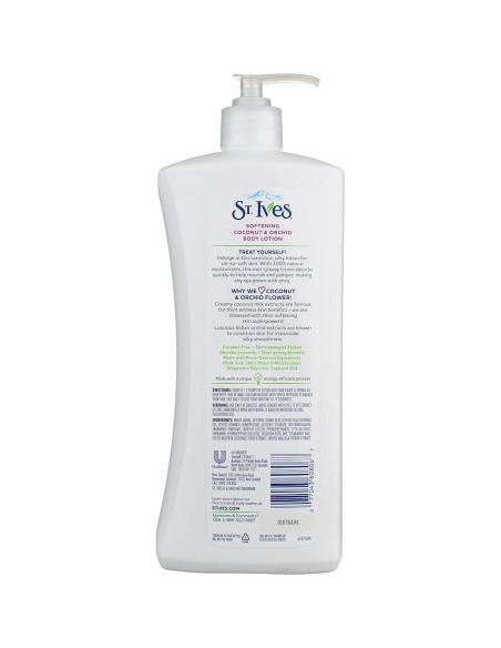 Loción Corporal Suavizante St. Ives Coco 621 ml (Pack de 6) Loción Corporal Suavizante St. Ives Coco 621 ml (Pack de 6)