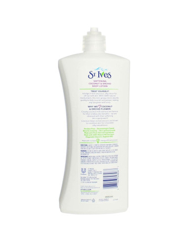 Loción Corporal Suavizante St. Ives Coco 621 ml (Pack de 6)