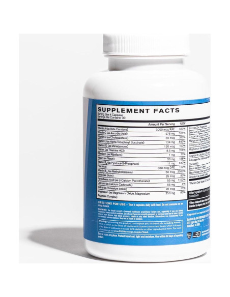Multivitamínico Fuerte BPN 30 días - Salud y Energía Multivitamínico Fuerte BPN 30 días - Salud y Energía