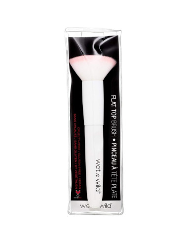 Brocha Kabuki Wet n Wild Cabeza Plana Cerdas Sintéticas