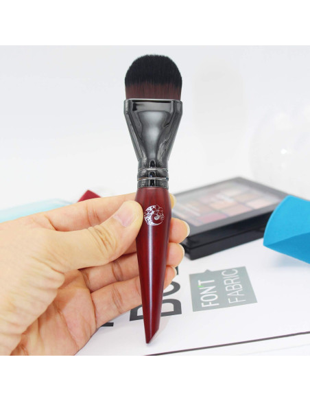Brocha de Maquillaje ENERGY HF01 Vegana Cerdas Suaves Brocha de Maquillaje ENERGY HF01 Vegana Cerdas Suaves