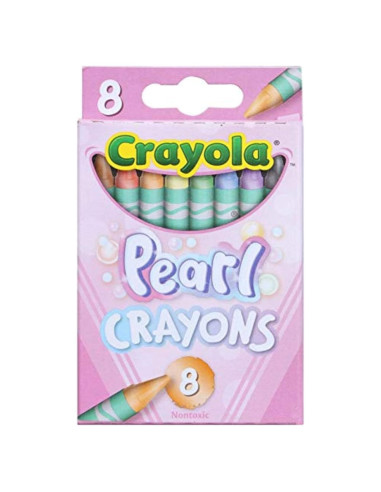 Crayones Perla Crayola 8 unidades Multicolor 0.7mm