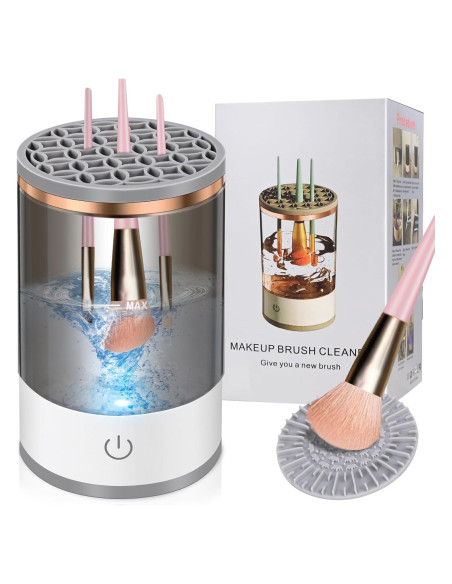Limpiadora Eléctrica de Brochas de Maquillaje USB - Compacta Limpiadora Eléctrica de Brochas de Maquillaje USB - Compacta
