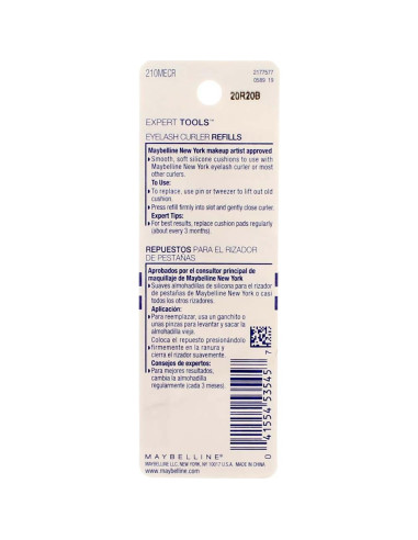 Cojines de Silicona para Rizador de Pestañas Maybelline