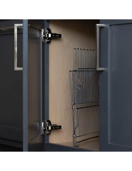 Soporte de Platos Plegable Mejor Casa 1483 Negro Soporte de Platos Plegable Mejor Casa 1483 Negro