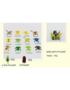 Juego de Figuras de Plástico SmilerSmile 12 Animales Marinos 2