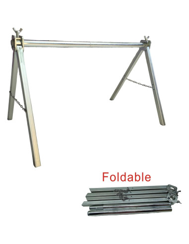 Soporte Plegable para Bobinas de Alambre JXHONG 30" 220 lbs