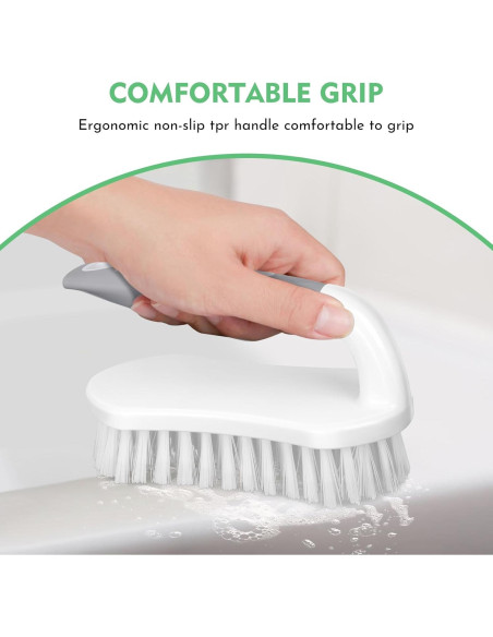 SetSail Cepillo de Fregar Duro 2 Piezas para Baño y Cocina SetSail Cepillo de Fregar Duro 2 Piezas para Baño y Cocina