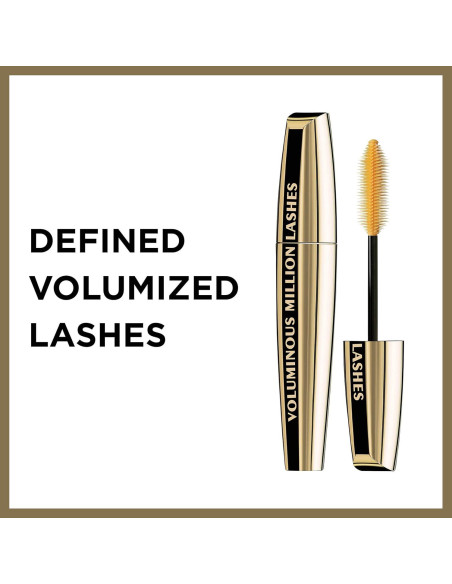 Máscara L'Oreal Paris Voluminous Million Lashes 8.79 ml Máscara L'Oreal Paris Voluminous Million Lashes 8.79 ml