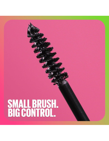 Maybelline Great Lash BIG Máscara Lavable Muy Negra 9.9ml