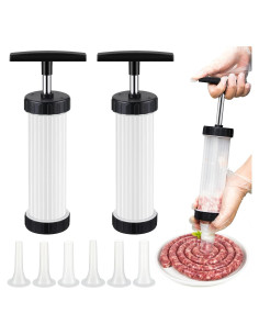 Set Embutidor de Salchichas Threlaco Manual 2 Piezas